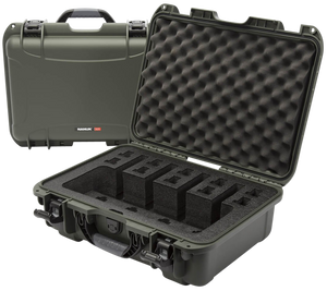 Nanuk 9254UP6 925 4 UP Pistol Case Waterproof Olive Resin w/ Closed-Cell Foam Padding 17" L x 11.80" W x 6.40" H Interior Dimensions Nanuk 9254UP6 925 4 UP Pistol Case Waterproof Olive Resin w/ Closed-Cell Foam Padding 17" L x 11.80" W x 6.40" H Interior Dimensions
