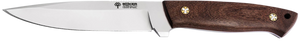 Boker 02BA303G Relincho Madera  5.04" Plain N695 Blade Guayacan Wood Handle                                                                                                                             