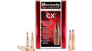 Hornady 332704 CX  338 Cal 185 gr Copper Solid 50 Per Box/ 25 Case                                                                                                                                      
