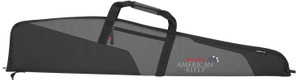 Ruger American Rifle Case 46" Gray Endura w/ Black Panel Foam Padding & Accessory Pocket