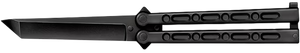Cold Steel CS-92EAB FGX Balisong 5" Folding Plain Tanto Black Griv-Ex Blade/Handle                                                                                                                      