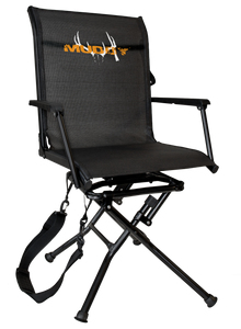 Muddy MUDMGS400 Swivel Ease  Ground Seat Black Steel                                                                                                                                                    