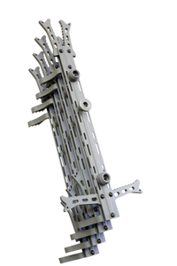 Hawk HWKACS4PK Helium Climbing Sticks Gray Aluminum 10" W x 20" L 4 Pack                                                                                                                                