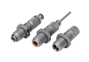 Hornady 546534 Custom Grade Series II 3 Die Set for 40 S&W 10mm Auto Includes Sizer Seating Expander Taper Crimp                                                                                        