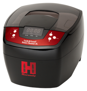 Hornady 043320 Lock-N-Load Sonic Cleaner 2L Black Multi Caliber                                                                                                                                         