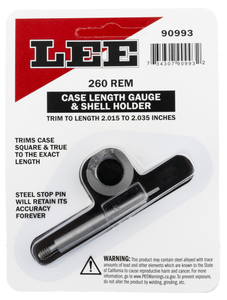 Lee Precision 90993 Case Length Gauge  260 Rem                                                                                                                                                          