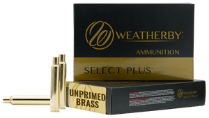 Weatherby BRASS340 Unprimed Cases  340WthbyMag Rifle Brass 20/Box                                                                                                                                       