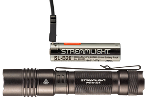 Streamlight 88082 ProTac 2L-X USB Flashlight  Black Anodized  40/500 Lumens   White LED                                                                                                                 