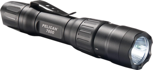 Pelican 7600 Tactical Flashlight Black Anodized 37/479/944 Lumens White/Red/Green LED Pelican 7600 Tactical Flashlight Black Anodized 37/479/944 Lumens White/Red/Green LED