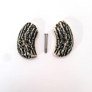 North American Arms - GSTG-L -
Long Rifle Faux Stag Grip
Simulated Stag Horn
Bird’s Head Style
Fits Long Rifle and Short
For older firearms, serial numbers starting with 'B, C & V', please contact the factory as custom fitting is required.