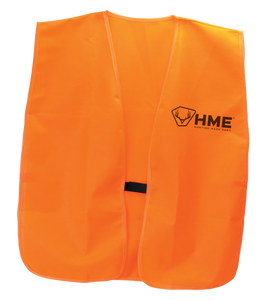 HME HMEVESTOR Safety Vest  Big Boy Orange Polyester                                                                                                                                                     