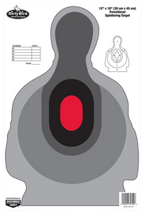 Birchwood Casey 35722 Dirty Bird  Silhouette Tagboard Target 12" x 18" 100 Per Pkg                                                                                                                       Birchwood Casey 35722 Dirty Bird  Silhouette Tagboard Target 12" x 18" 100 Per Pkg