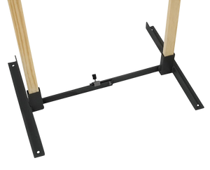 Birchwood Casey 49018 Target Stand  Adjustable Black Metal 13"-25" Standing                                                                                                                             