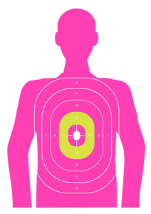 EZ-Aim 15653 In the Pink Silhouette Paper Works w/Handgun/Shotgun/Airsoft Gun/BB Guns/Pellet Gun Pink 3 Pack EZ-Aim 15653 In the Pink Silhouette Paper Works w/Handgun/Shotgun/Airsoft Gun/BB Guns/Pellet Gun Pink 3 Pack