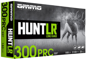 Ammo Inc 300PRC180SSTA20 Hunt Long Range 300PRC 180gr Super Shock Tip 20 Per Box/10 Case                                                                                                                