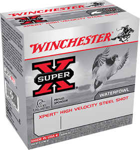 Winchester Ammo WEX123H2 Super X Xpert High Velocity 12Gauge 3" 1 1/4oz 2Shot 25 Box/10 Case                                                                                                            