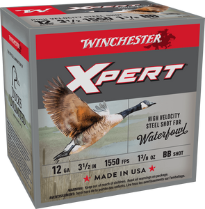 Winchester Ammo WEX12LBB Super X Xpert High Velocity 12Gauge 3.50" 1 3/8oz BBShot 25 Per Box/10 Case                                                                                                    