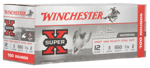 Winchester Ammo WEX1232VP Super X Xpert High Velocity 12Gauge 3" 1 1/8oz 2Shot 100 Per Box/2 Case *Value Pack                                                                                           