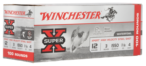 Winchester Ammo WEX1234VP Super X Xpert High Velocity 12Gauge 3" 1 1/8oz 4Shot 100 Per Box/2 Case *Value Pack                                                                                           