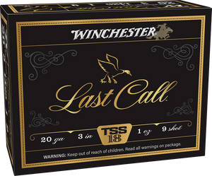 Winchester Ammo LCTSS2039 Last Call  20Gauge 3" 1oz Tungsten 9Shot 10 Per Box/10 Case                                                                                                                   