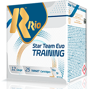 Rio Ammunition STT32X75 Star Team EVO 12Gauge 2.75" 1 1/8oz 7.5Shot 25 Per Box/10 Case Rio Ammunition STT32X75 Star Team EVO 12Gauge 2.75" 1 1/8oz 7.5Shot 25 Per Box/10 Case