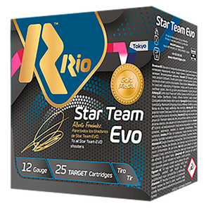 Rio Ammunition STT28LT8 Star Team EVO 12 Gauge 2.75" 1 oz 8 Shot 25 Per Box/10 Cs Rio Ammunition STT28LT8 Star Team EVO 12 Gauge 2.75" 1 oz 8 Shot 25 Per Box/10 Cs