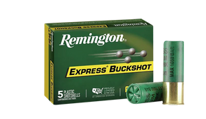 Remington Ammunition 20406 Express Buckshot 12Gauge 2.75" 000Buck Shot 5 Per Box/50 Case                                                                                                                