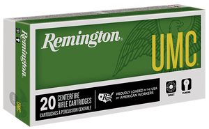 Remington Ammunition 24035 UMC 6.8mmRemSPC 115gr Full Metal Jacket 20 Per Box/10 Case Remington Ammunition 24035 UMC 6.8mmRemSPC 115gr Full Metal Jacket 20 Per Box/10 Case