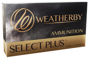 Weatherby H22455SP Select Plus  224WthbyMag 55gr Spire Point 20 Per Box/10 Case                                                                                                                         