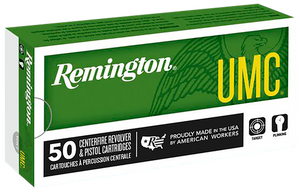 Remington Ammunition 23744 UMC  44RemMag 180gr Jacketed Soft Point 50 Per Box/10 Case                                                                                                                   