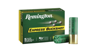 Remington Ammunition 20622 Express Buckshot 12Gauge 2.75" 0Buck Shot 5 Per Box/50 Case Remington Ammunition 20622 Express Buckshot 12Gauge 2.75" 0Buck Shot 5 Per Box/50 Case