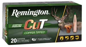 Remington Ammunition R22334 Premier Cut 6.5Creedmoor 120gr 20 Per Box/10 Case                                                                                                                           