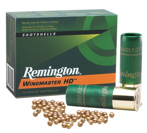 Remington Ammunition 20763 Wingmaster HD  20Gauge 3" 1 1/8oz 4Shot 10 Per Box/10 Case                                                                                                                   
