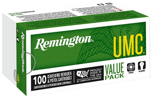 Remington Ammunition R23970 UMC Value Pack 357Mag 125gr Semi Jacketed Hollow Point 100 Per Box/6 Case                                                                                                   