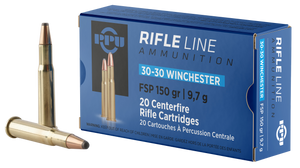 PPU PP30301 Standard Rifle 30-30Win 150gr Flat Soft Point 20 Per Box/10 Case PPU PP30301 Standard Rifle 30-30Win 150gr Flat Soft Point 20 Per Box/10 Case