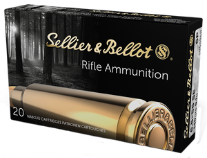 Sellier & Bellot SB6555B Rifle  6.5x55Swedish 140gr Soft Point 20 Per Box/20 Case                                                                                                                       