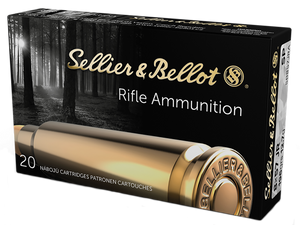Sellier & Bellot SB857JRA Rifle  8x57mmJR 196gr Soft Point 20 Per Box/20 Case                                                                                                                           