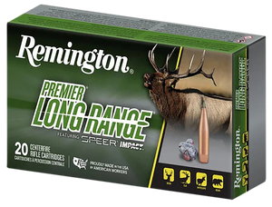 Remington Ammunition R21347 Premier Long Range 300RUM 190gr Speer Impact 20 Per Box/10 Case                                                                                                             