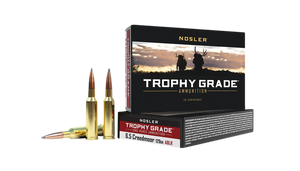 Nosler 60091 Trophy Grade Long-Range 6.5Creedmoor 129gr Nosler Spitzer AccuBond Long Range 20 Per Box/10 Case                                                                                           
