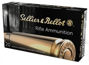 Sellier & Bellot SB243A Rifle  243Win 100gr Soft Point 20 Per Box/25 Case                                                                                                                               
