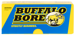 Buffalo Bore Ammunition 4523050 Personal Defense Strictly Business 45ACP +P 230gr Jacket Hollow Point 50 Per Box/5 Case                                                                                 