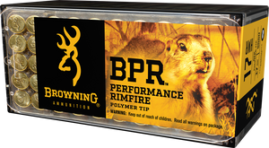 Browning Ammo B195117050 BPR Performance Rimfire 17HMR 17gr Polymer Tip 50 Per Box/20 Case Browning Ammo B195117050 BPR Performance Rimfire 17HMR 17gr Polymer Tip 50 Per Box/20 Case