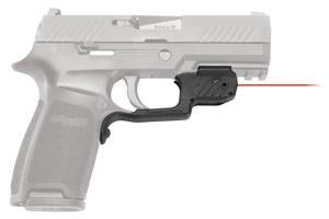 Crimson Trace 0177701 LG-420 Laserguard  Black Red Laser Sig Sauer P320/M17/M18                                                                                                                         