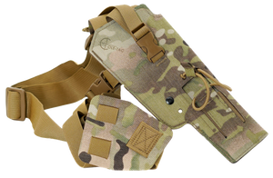 Cole-tac VW113 Varmint Wrangler Pistol Holder Multi-Cam Right Hand                                                                                                                                      