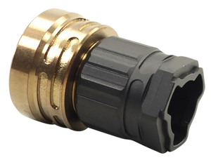 Q LLC ACCE9MOUNTTRILUGBLACK Erect9r Three-Way Mount Black, Fits HK 3-Lug Mount for ERECT9R 9mm Suppressor                                                                                               