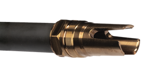 Q LLC ACCFH3/4-24 Flash Hider  7.62 Steel 3/4"x24 Threads 2.13" OAL                                                                                                                                     