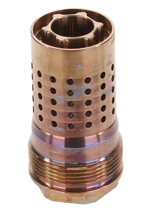 Q LLC CB9/1624 Cherry Bomb  7.62 Stainless Steel 9/16"x24 Threads 1.64" OAL                                                                                                                             