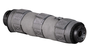 SilencerCo AC1981 High Temp Suppressor Cover 6" Gray Nylon                                                                                                                                              
