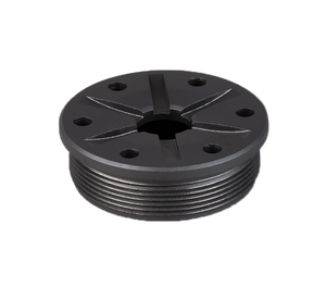 SilencerCo AC5126 Bravo Front Cap 9mm Fits Matte Black                                                                                                                                                  