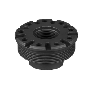 SilencerCo AC1563 Bravo Direct Thread Mount Fits M13.5 x 1 LH Matte Black                                                                                                                               